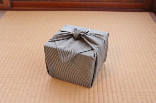 茶道具＞お手前セット 喫茶箱 黒掻合(ブラック) / 松 SR-1166