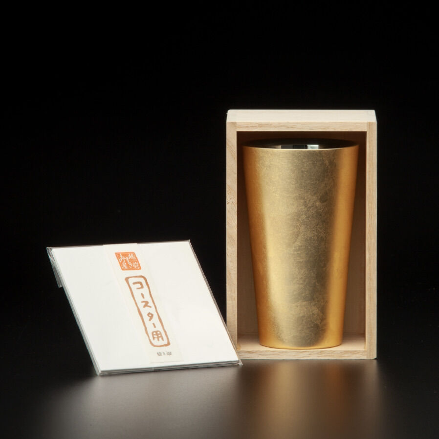 漆磨カップ 二重構造 箔衣シリーズ ストレート SCW-L801 | 嘉匠菴 STORE