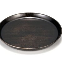 国産欅を使用した、上質なお茶托5枚組です。 欅4.0茶托 動木（5P