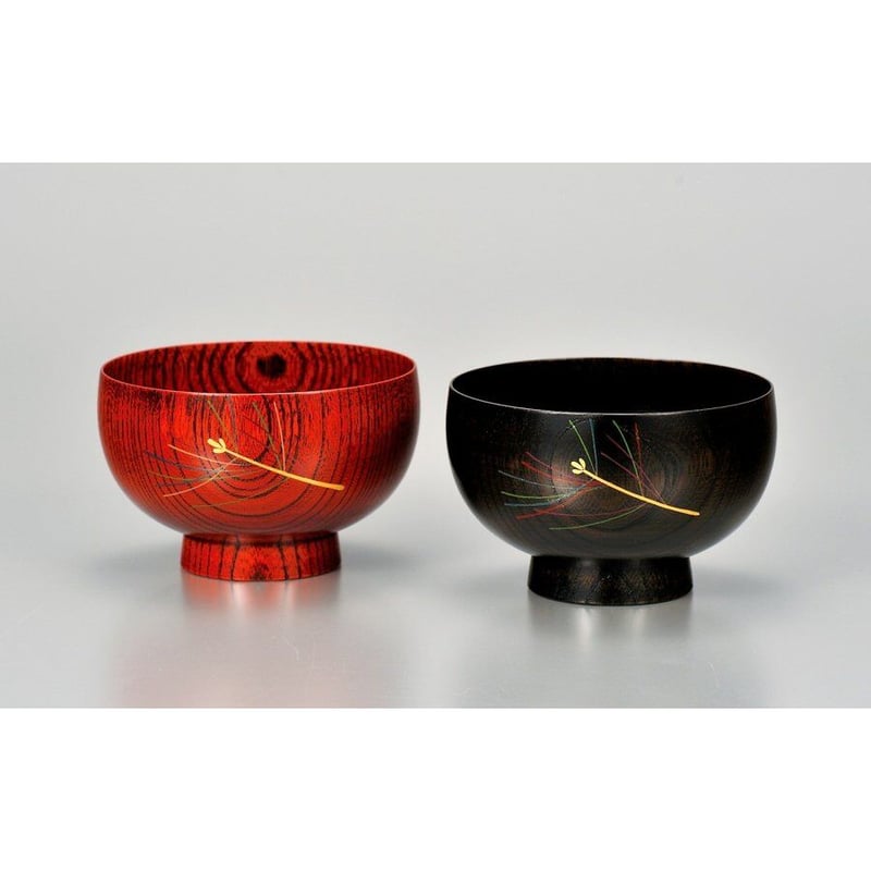 夫婦布袋汁椀 五彩松 SO-262 | 嘉匠菴 STORE