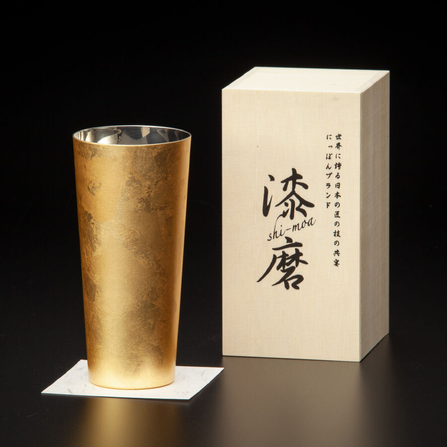 漆磨カップ 二重構造 箔衣シリーズ ピルスナー SCW-P801 | 嘉匠菴 STORE
