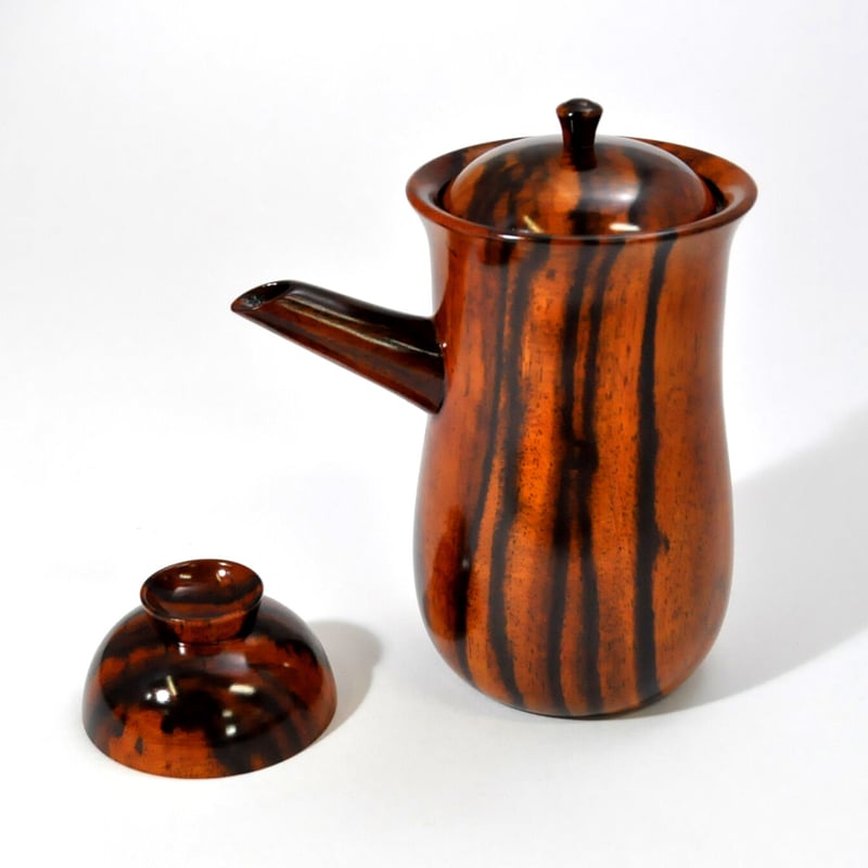 陶芸作品　取手付き酒器(1点もの)　作家:「哲瓶」 陶芸作品 取手付き酒器(1点もの) 作家:「哲瓶」 陶芸作品 取手