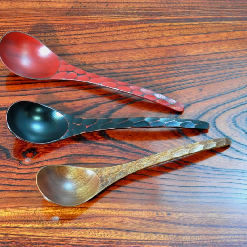 亀甲スプーン 摺 SF-0736（1本売） | 嘉匠菴 STORE