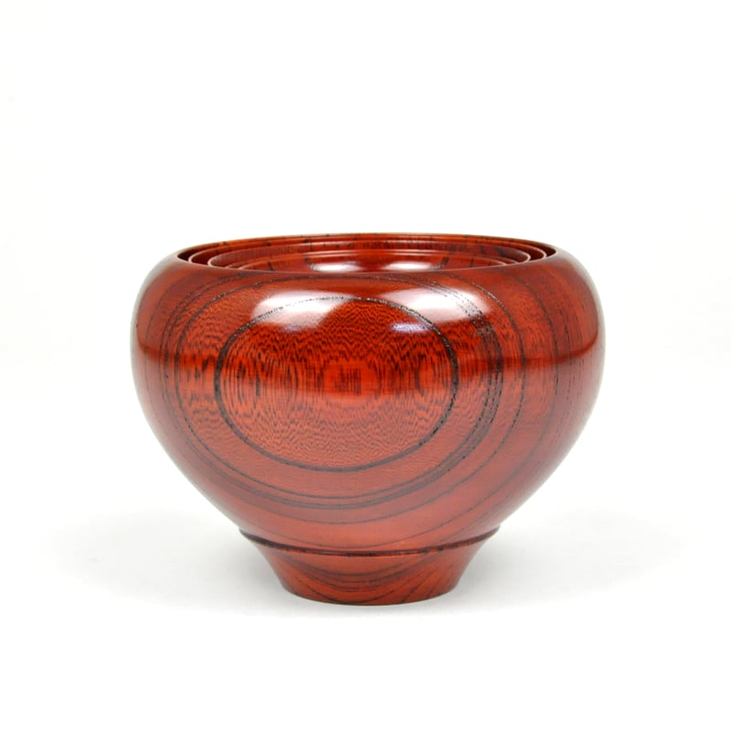 欅拭漆盛器(けやきふくうるしもりき)　№9264 欅拭漆盛器(けやきふくうるしもりき) №9264 欅拭漆盛器(けやきふくうるし