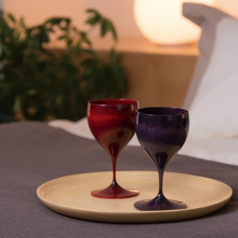 木製ワイングラス Chardonnay Colorful レッド SX-604 | 嘉匠 木製ワイングラス Chardonnay Colorful レッド SX-604 | 嘉匠
