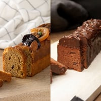 ケーク2本セット(ノワール＆ショコラ)