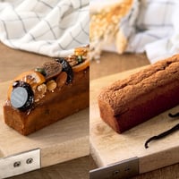 ケーク2本セット(ノワール＆バニーユ)