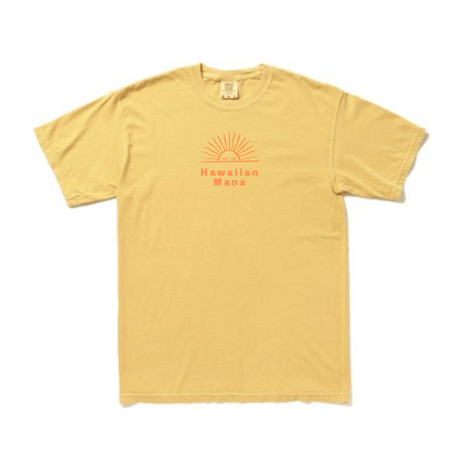 ⭐︎Hawaiian ManaオリジナルTee⭐︎マスタード