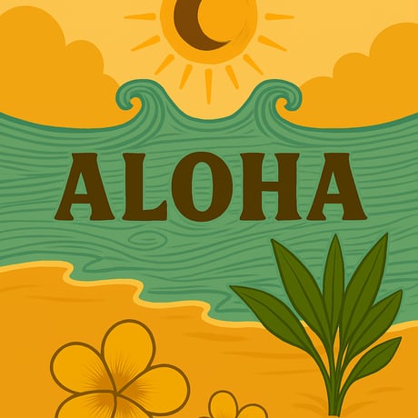 ALOHAカード🌺