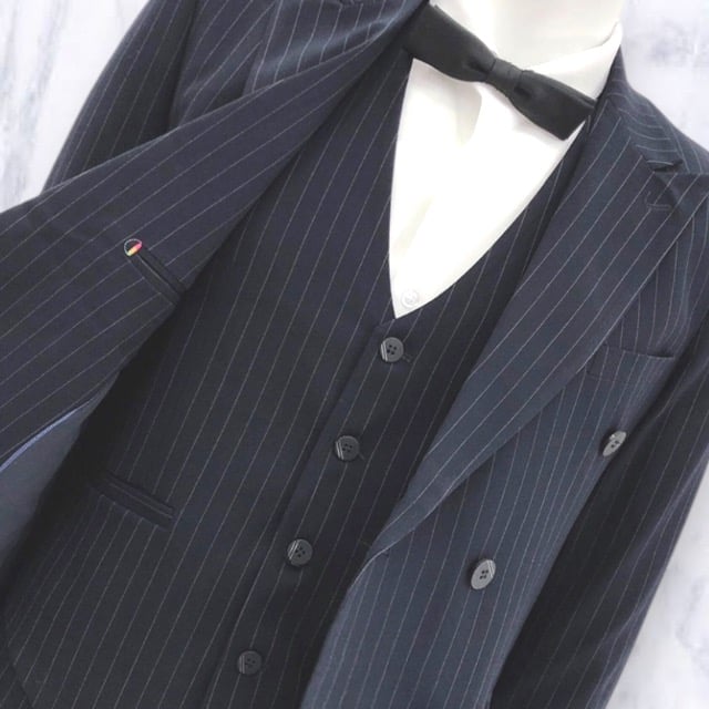 ▽ピンストライプダブルスーツ | Dion