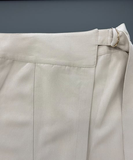 【R2503-RSK849】Unlined wrap skirt（1740954）