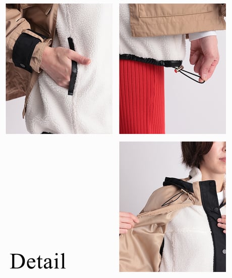 【R2403-DMP706】Shoulder water repellent mountain parka(1680040)
