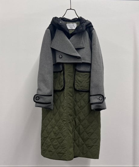 【R2503-QLT898】 Quilted long coat（1680060）