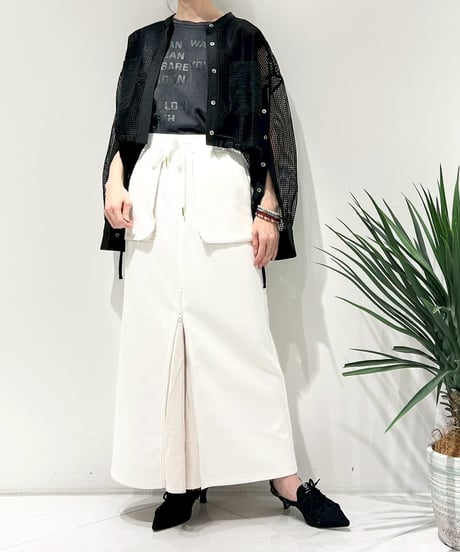【R2401-RBB662】Mesh shirt (1740772)