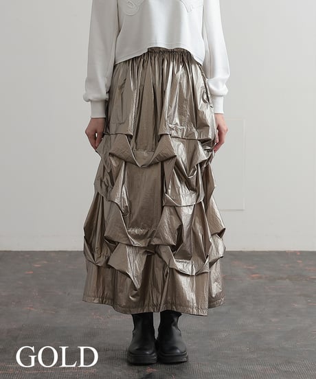 【R2403-MTS669】Metallic skirt (1740810)