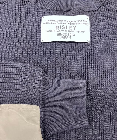 【R2503-SDN889】 Docking knit shirt（1741008）