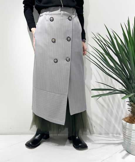 【R2501-ESK762】Wrap skirt (1740877)