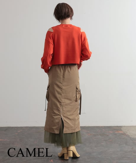 【R2403-MSK665】MA-1 skirt (1740799)