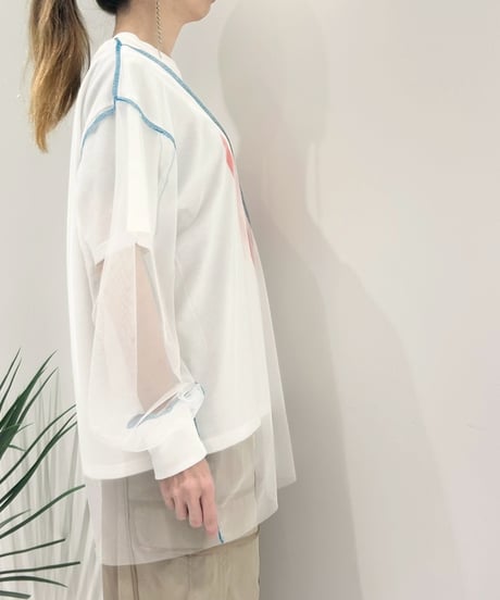 【R2601-RCS941】 Layered cut and sew (1741060）