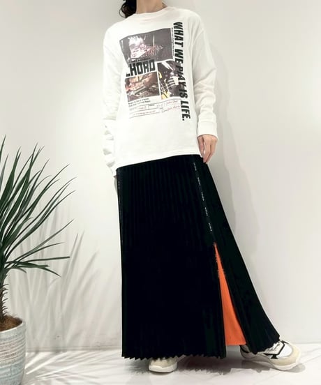 【R2601-PLT915】 Logo long t-shirt（1741026）