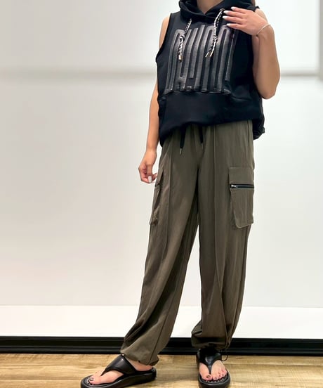【R2503-WDP854】 Wide drost pants（1740962）
