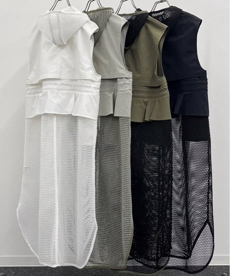 【R2501-MPG788】Mesh gilet (1740894)