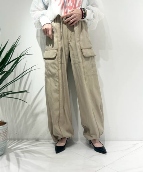 【R2601-CPT935】 Wide cargo pants（1741049）