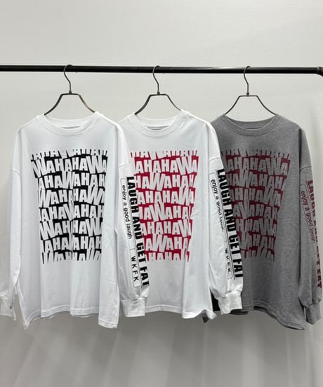 【R2503-LLT864】Logo print long sleeve t-shirt（1740969）