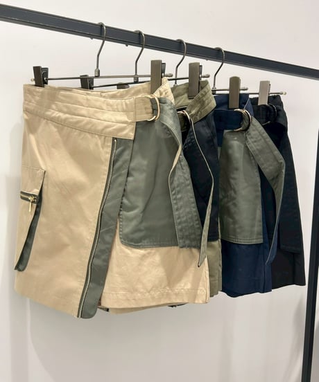 【R2603-MSP1011】 Military short pants（1741104）
