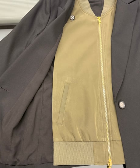 【R2501-SMJ746】Shoulder military jacket (1740883)