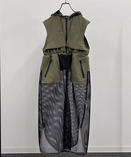 【R2501-MPG788】Mesh gilet (1740894)