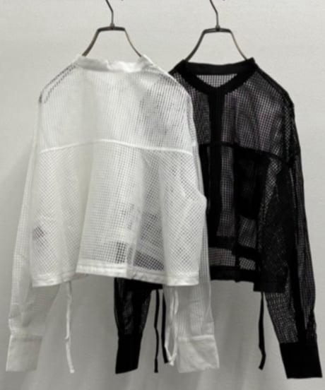 【R2401-RBB662】Mesh shirt (1740772)