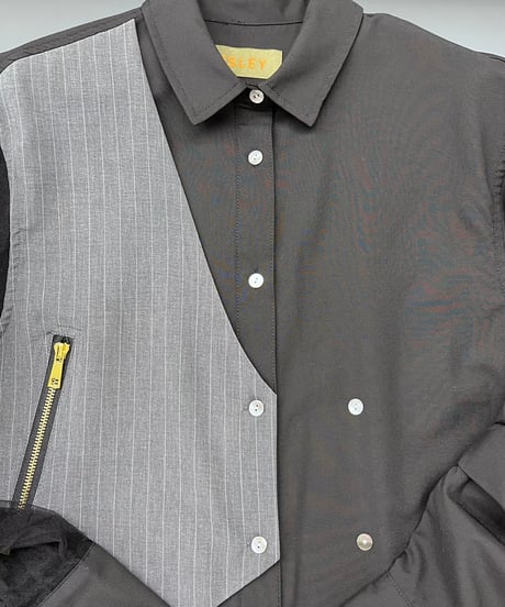 【R2501-BSH761】Shirt with vest (1740876)