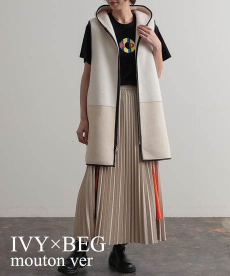 【R2403-RBV539】Reversible bicolor vest (1680029)