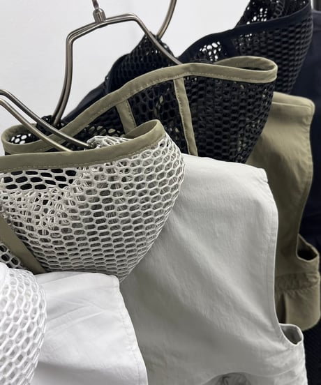 【R2501-MPG788】Mesh gilet (1740894)
