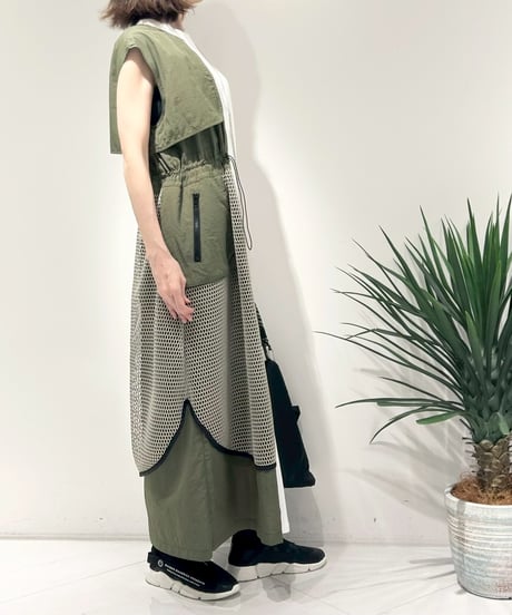 【R2601-MOP956】 Layered dress (1741070）