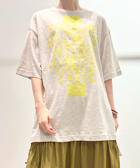 【R2501-BLT843】Big logo t-shirt（1740947）