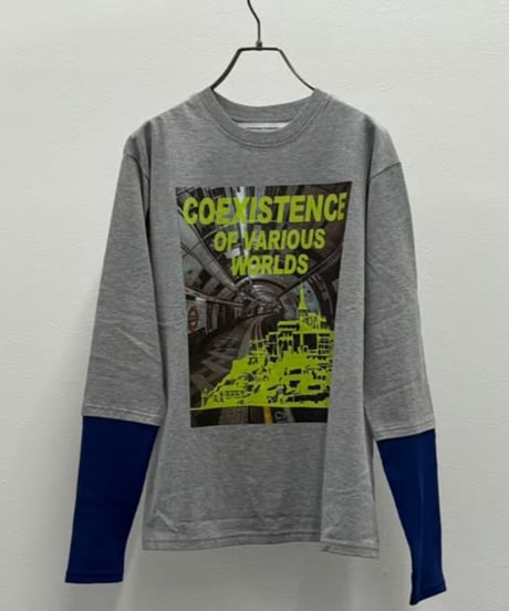 【R2503-PLT863】Printed long t-shirt（1740968）