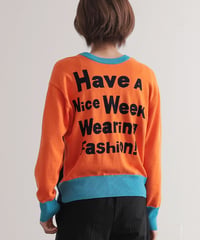 【R2403-BLN726】Intarsia knit (1740834)
