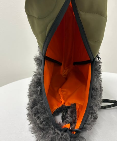 【R2503-FQB40】Triangle fur quilt bag（1740980）
