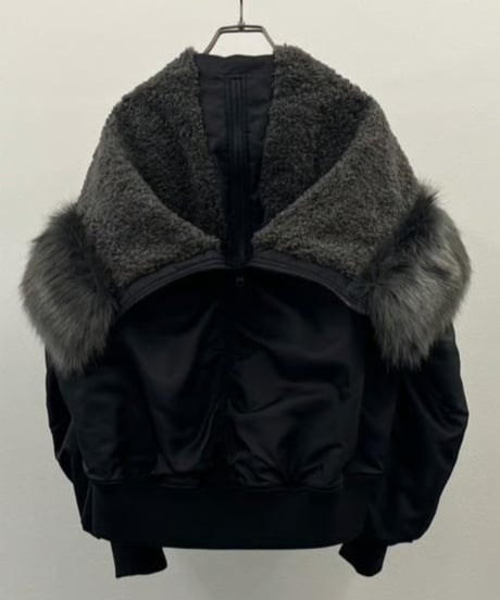 【R2503-BFM836】 Big hoodie MA-1（1680055）