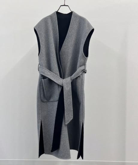 【R2503-RLV833】 Reversible wool gilet（1680047）
