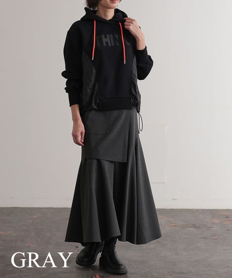 【R2403-SSK737】Wrapped skirt (1740847)