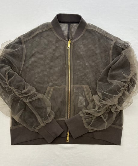【R2501-RBZ807】Reversible mesh blouson (1740920)