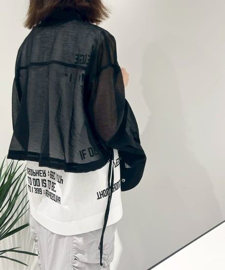 【R2601-SBL1027】 Short blouse (1741096）