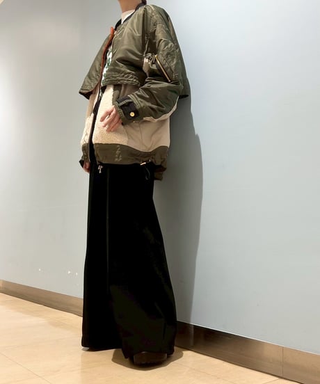 【R2503-RBZ887】 Layered blouson（1740997）