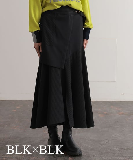【R2403-SSK737】Wrapped skirt (1740847)