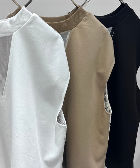 【R2601-RRB920】 Lace pullover (1741050）