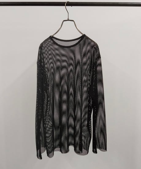 【R2401-MCS626】Mesh long T-shirt (1740735)