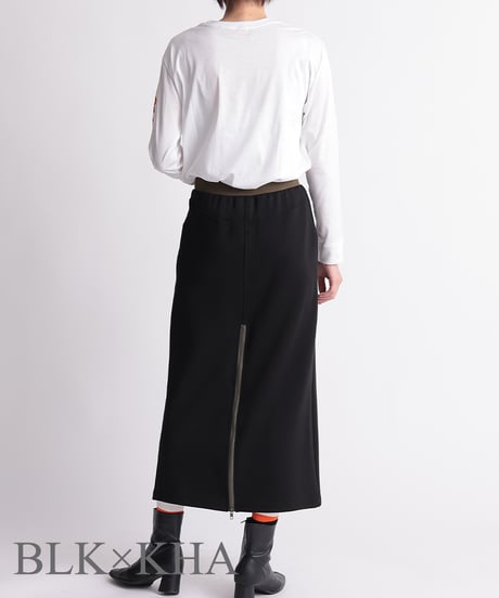 【R2401-MSK585】Front zip tight skirt (1740711)